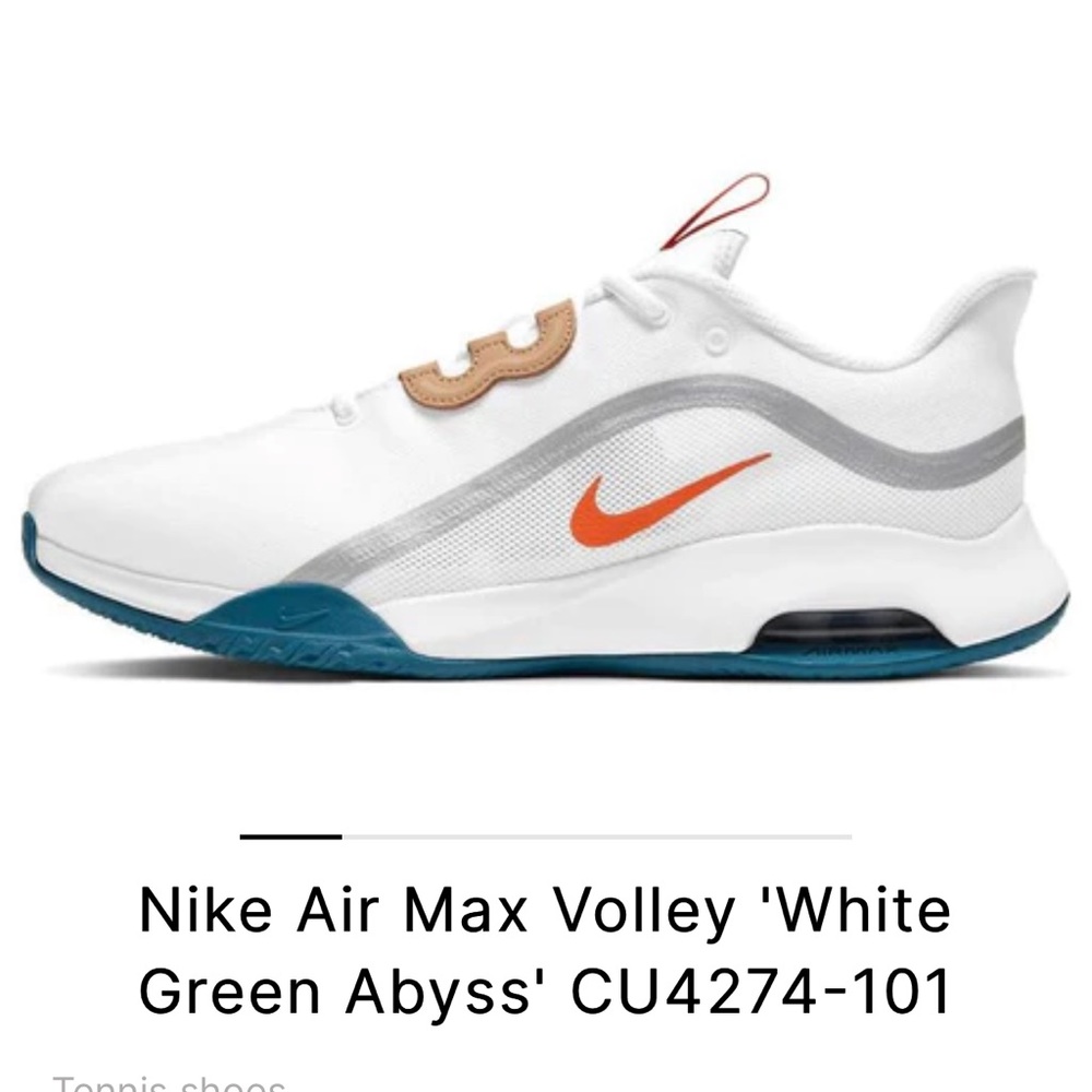 Nike air max volley white green abyss BRAND NEW!!